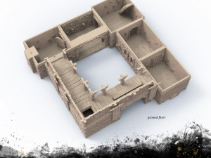 Barracks Modello di stampa 3D