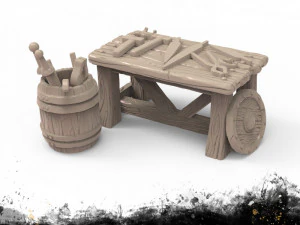 Schmiedewerkzeuge 3D Druckmodell