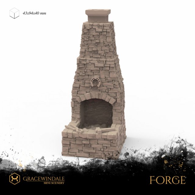 Forge Modelo de impresión 3D .c4d .max .obj .3ds .fbx .stl .blend