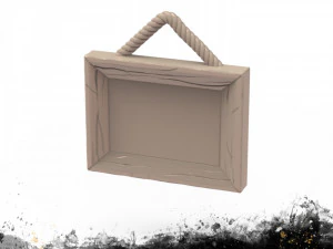 Wandbild 3D Druckmodell