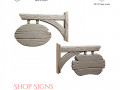 Shop Signs 3D Print Model