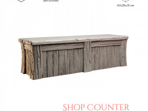 Shop Counter 3D-printmodel