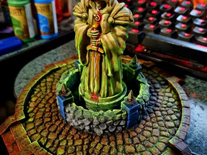 Statue of a Warrior 3D Print Model