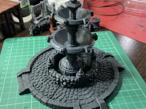 Fountain 3D Print Model