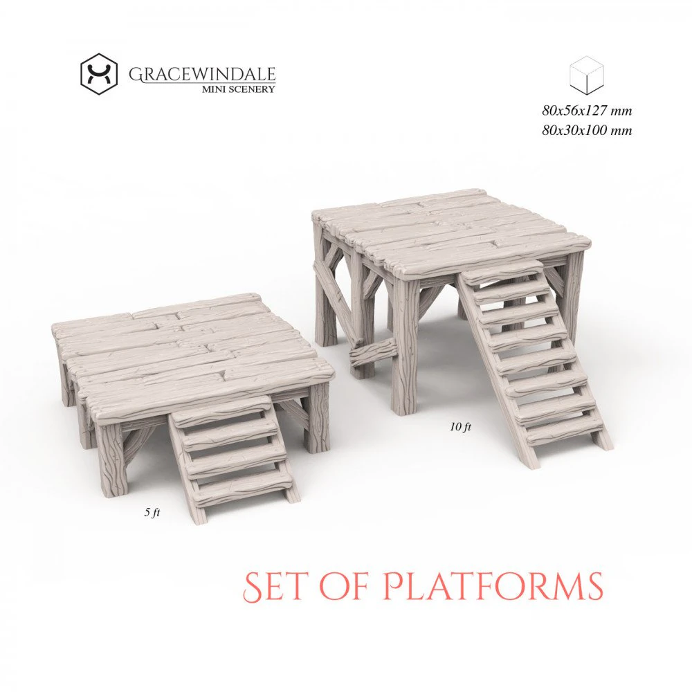 Performance Stage 3D Print Model .c4d .max .obj .3ds .fbx .stl .blend 