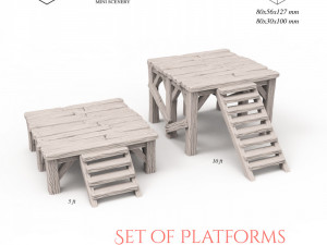 Performance Stage 3D Print Model
