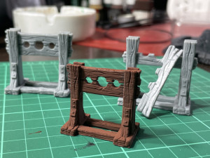 Pillory 3D-Druckmodell