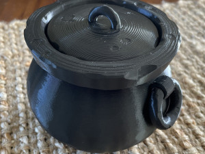 Cauldron Dice Cup 3D Print Model