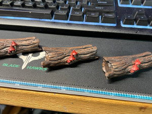 Fallen Tree Trunk 3D Print Model