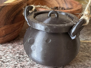 Cauldron Spice Jar 3D-Druckmodell