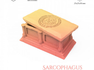 Sarcophagus 3D Print Model
