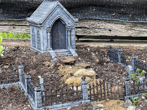 Modular Graveyard Fence Modèles 3D en vedette