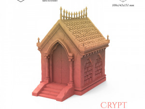 Crypt 3D Print Model