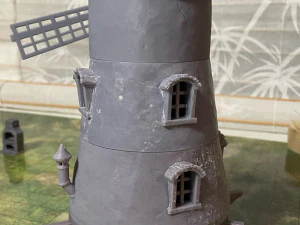 Alte Windm&uuml;hle 3D Druckmodell