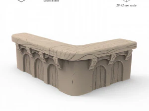 Tavern Furniture and Props Set 3D Print Model