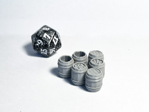 Tavern Furniture and Props Set 3D 打印模型
