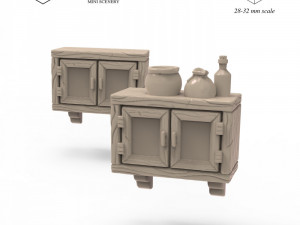 Tavern Furniture and Props Set 3D 打印模型