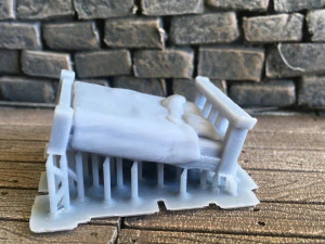 Tavern Furniture and Props Set 3D Print Model