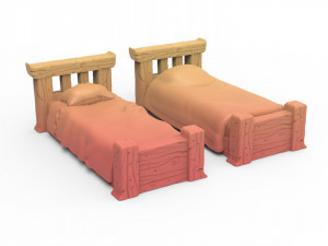Tavern Furniture and Props Set 3D 打印模型