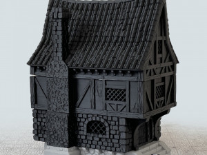 The Snoring Warrior Inn 3D Print Model