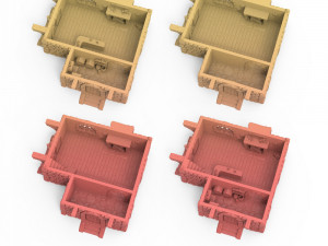 The Snoring Warrior Inn 3D Print Model