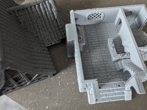 The Snoring Warrior Inn 3D Print Model