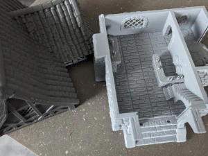 The Snoring Warrior Inn 3D Print Model
