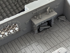 The Snoring Warrior Inn 3D Print Model