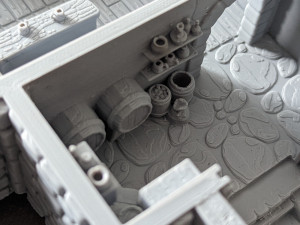 The Snoring Warrior Inn 3D Print Model