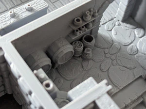 The Snoring Warrior Inn 3D Print Model