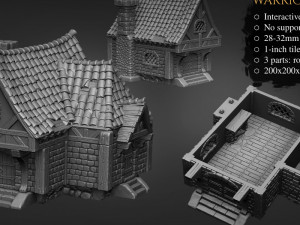 The Snoring Warrior Tavern 3D Baskı Modeli
