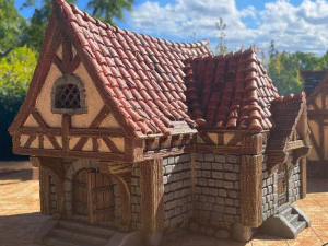 The Snoring Warrior Tavern 3D Print Model