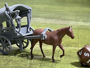 Covered Wagon 3D 프린트 모델