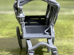 Covered Wagon 3D 프린트 모델