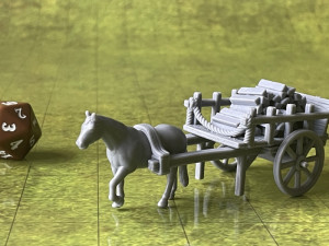 Cart 3D प्रिंट मॉडल