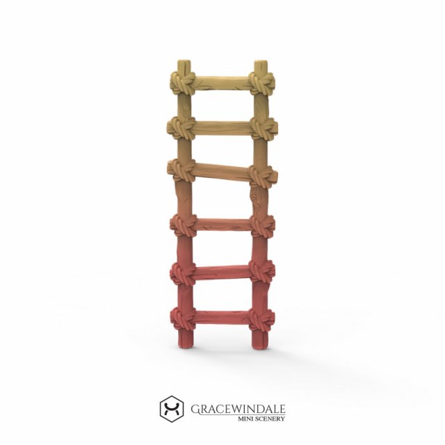 Ladder 3D 打印模型 .c4d .max .obj .3ds .fbx .stl .blend