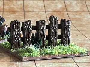 Modular Farm Fence 3D Print Model