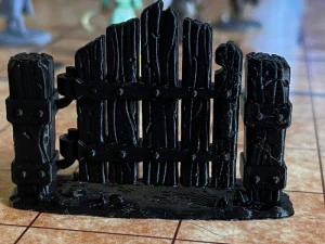 Modular Farm Fence 3D Print Model
