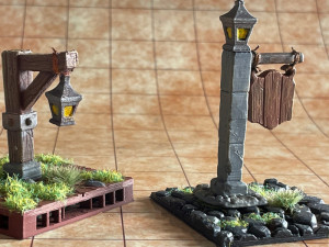 Town Streets Set Modelo de impresión 3D
