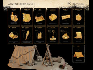 Pack Aventuriers Modèles 3D en vedette