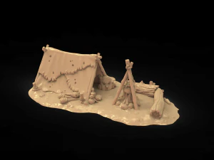 Pack Aventuriers Modèles 3D en vedette