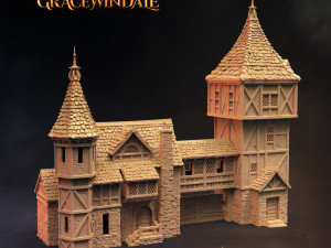 Gracewindale - Gatehouse 3D Print Model