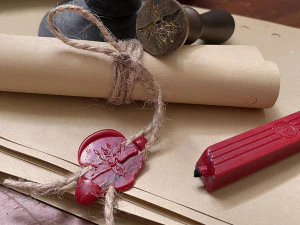 Count Strahds Wax Seal Stamp 3D Print Model