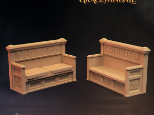 Gatehouse - Couch 3D Принт Модель