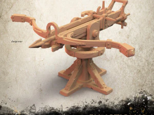 Gatehouse - Ballista Functional 3D Print Model