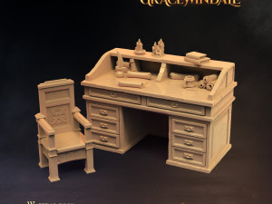 Gatehouse - Writing Desk 3D Принт Модель