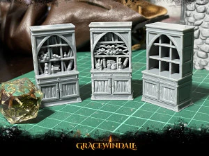 Gatehouse - Bookcase 3D Print Model