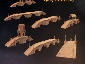Gatehouse - Gate Bridge 3D-Druckmodell