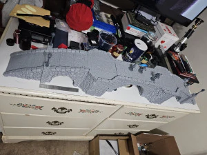 गेटहाउस - गेट ब्रिज 3D प्रिंट मॉडल