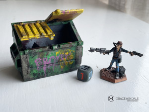 Dumpster Modèles 3D en vedette